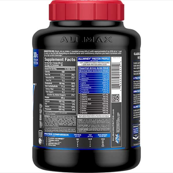 Classic AllWhey: 100% Whey Protein Powder