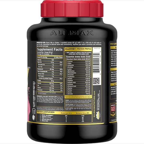 Gold Allwhey: Premium Whey Protein Powder