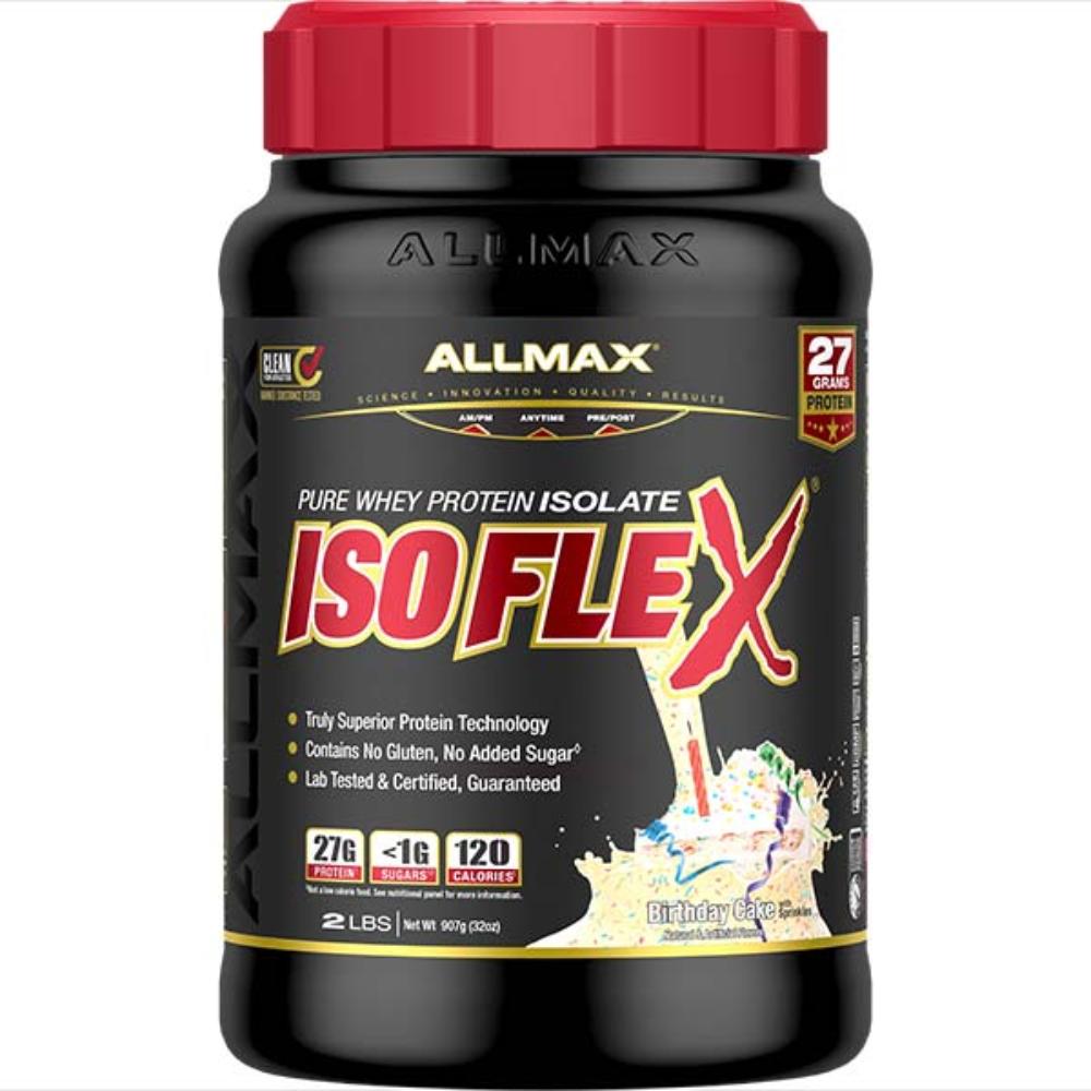 Allmax Isoflex Protein Powder: 100% Pure Whey Protein Isolate - Allmax Nutrition