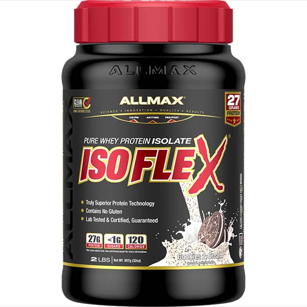 Allmax Isoflex Protein Powder: 100% Pure Whey Protein Isolate - Allmax Nutrition