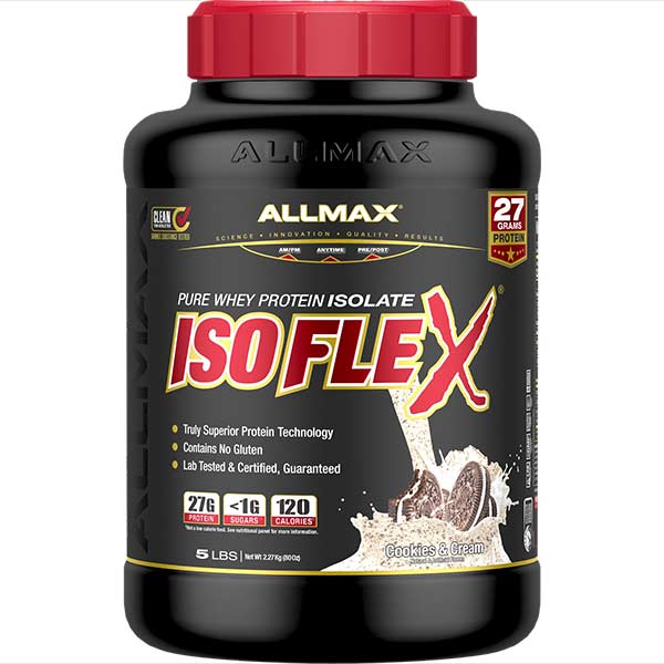 Isoflex: 100% Pure Whey Protein Isolate Powder