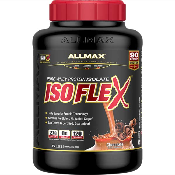 Allmax Isoflex Protein Powder: 100% Pure Whey Protein Isolate - Allmax Nutrition