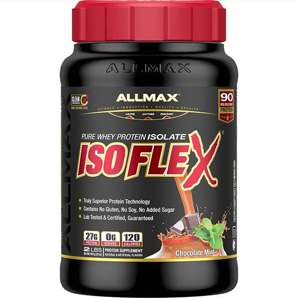 Allmax Isoflex Protein Powder: 100% Pure Whey Protein Isolate - Allmax Nutrition