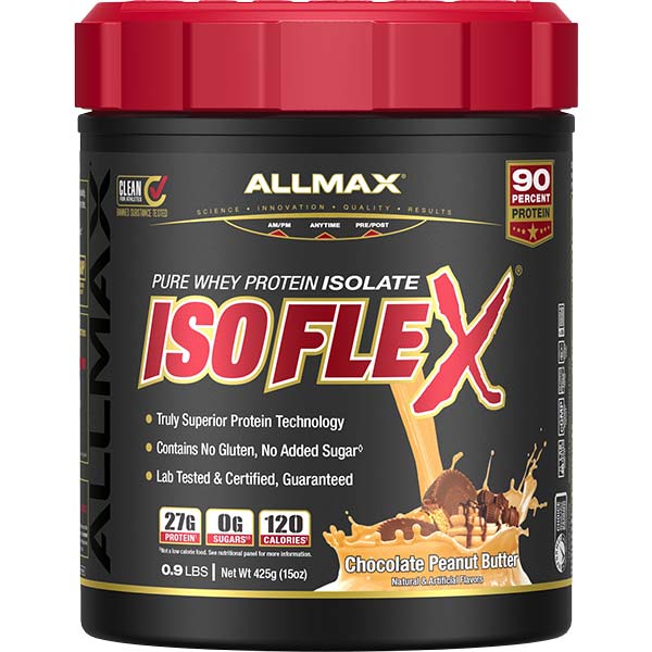 Allmax Isoflex Protein Powder: 100% Pure Whey Protein Isolate - Allmax Nutrition