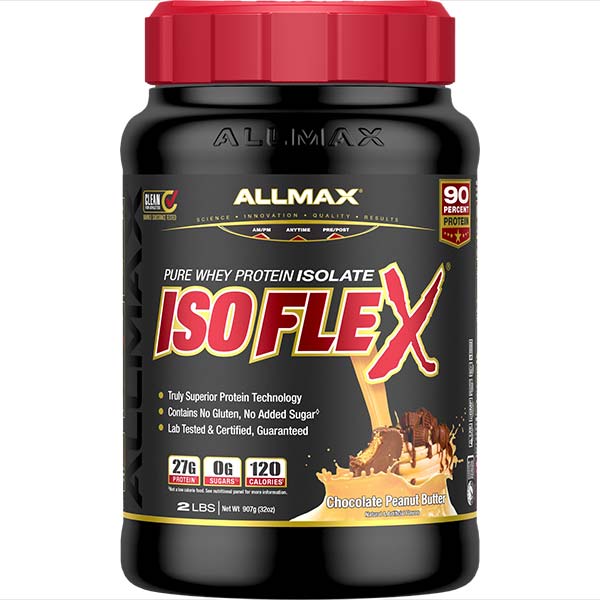 Allmax Isoflex Protein Powder: 100% Pure Whey Protein Isolate - Allmax Nutrition