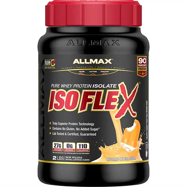 Allmax Isoflex Protein Powder: 100% Pure Whey Protein Isolate - Allmax Nutrition