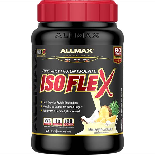 Allmax Isoflex Protein Powder: 100% Pure Whey Protein Isolate - Allmax Nutrition