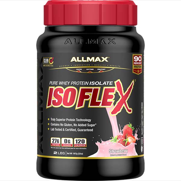 Allmax Isoflex Protein Powder: 100% Pure Whey Protein Isolate - Allmax Nutrition