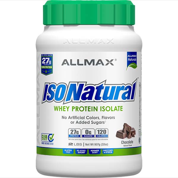 Isonatural: Natural Pure Whey Protein Isolate Powder