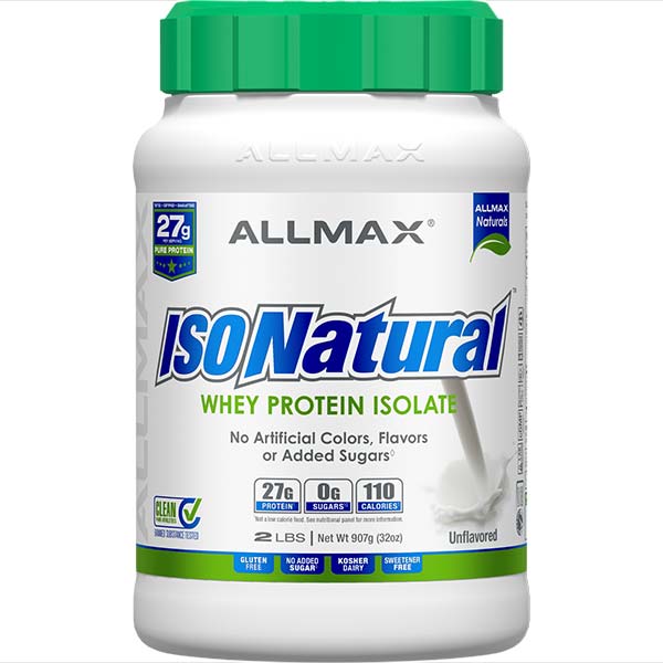 Isonatural: Natural Pure Whey Protein Isolate Powder