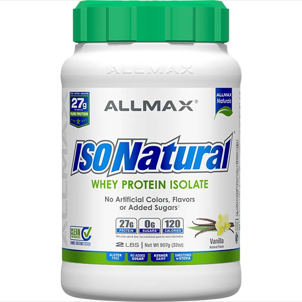 Isonatural: Natural Pure Whey Protein Isolate Powder