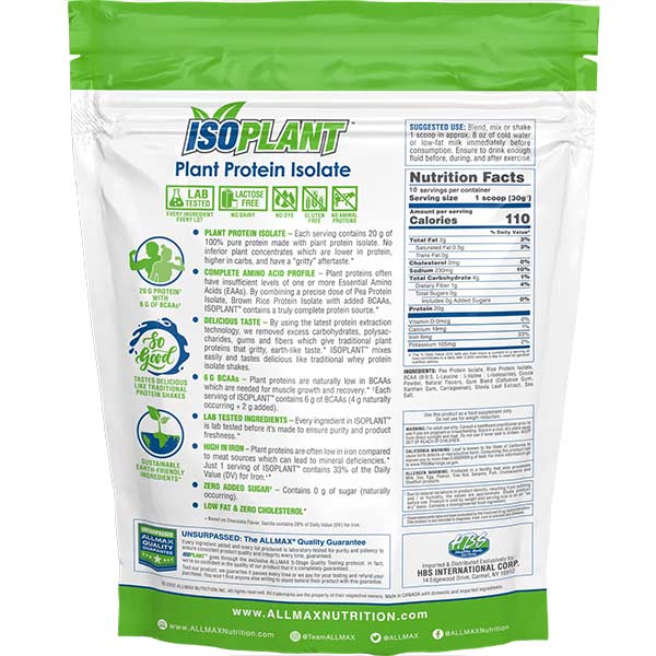 ISOPLANT Plant Protein Isolate