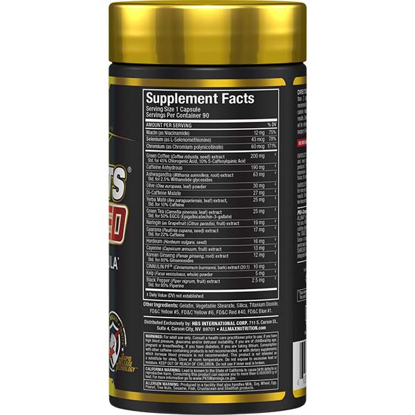 Rapidcuts® Shredded Thermogenic Fat Burner - Allmax Nutrition