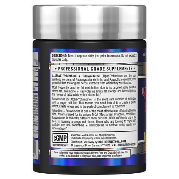 YOHIMBINE - ALLMAX Nutrition