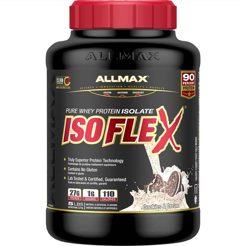 Allmax Isoflex Protein Powder: 100% Pure Whey Protein Isolate - Allmax Nutrition
