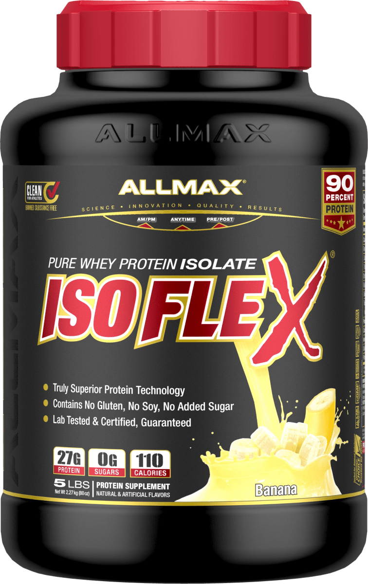 Allmax Isoflex Protein Powder: 100% Pure Whey Protein Isolate - Allmax Nutrition