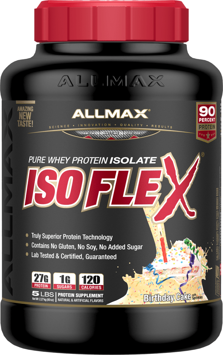 Allmax Isoflex Protein Powder: 100% Pure Whey Protein Isolate - Allmax Nutrition