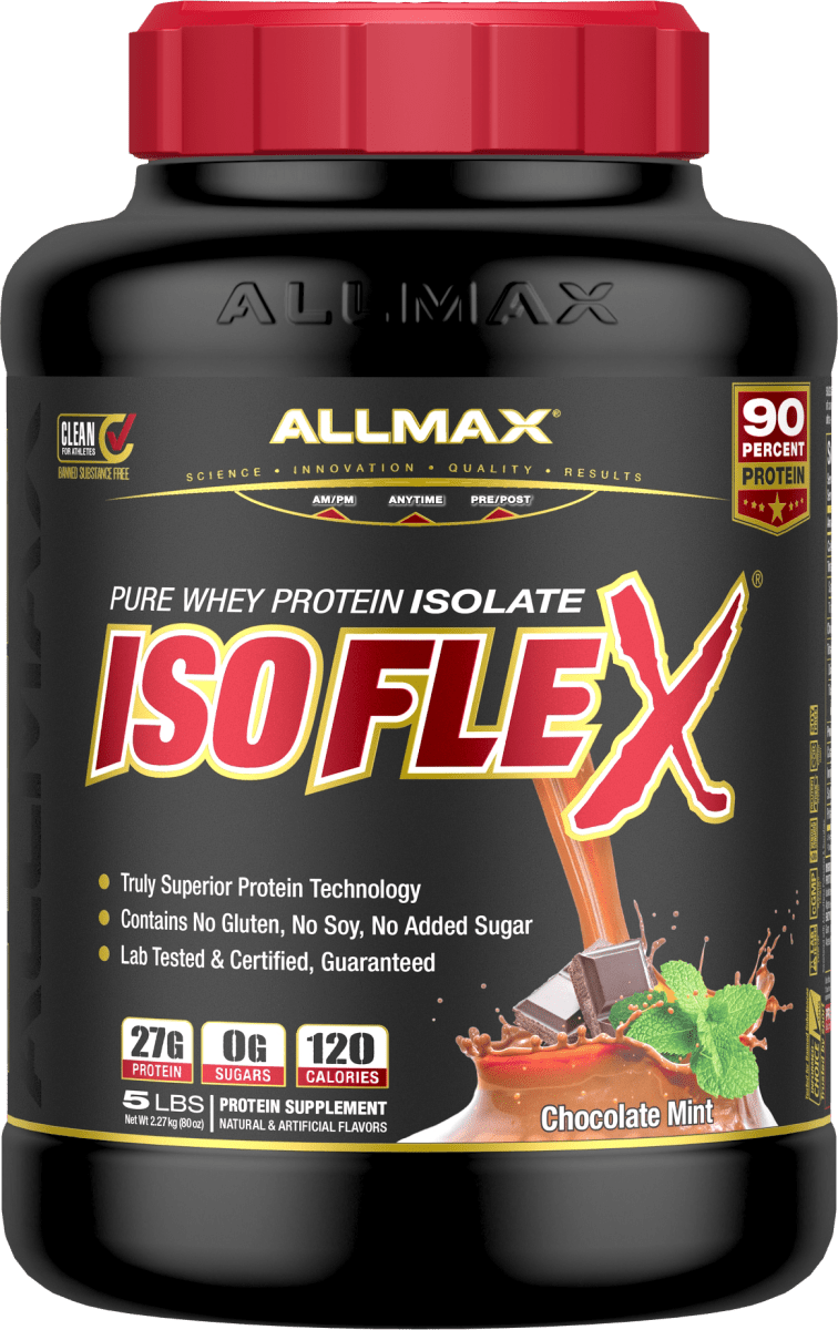 Allmax Isoflex Protein Powder: 100% Pure Whey Protein Isolate - Allmax Nutrition