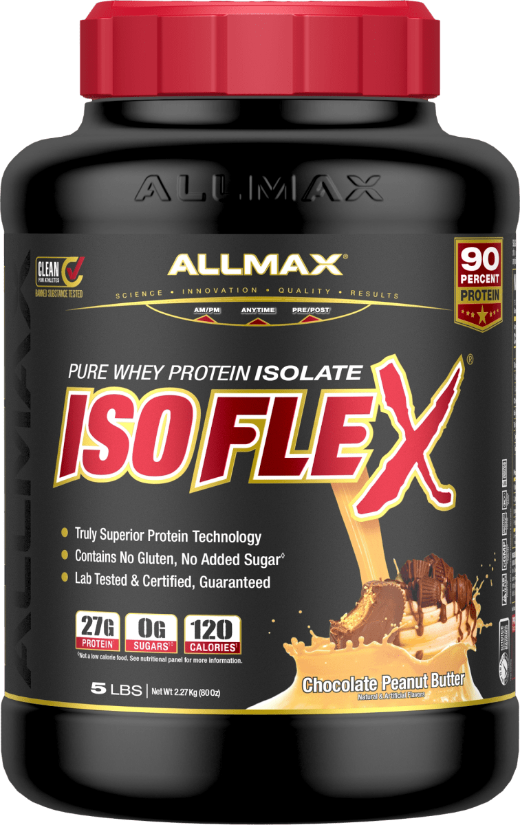 Allmax Isoflex Protein Powder: 100% Pure Whey Protein Isolate - Allmax Nutrition