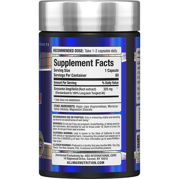 Longjack Tongkat Ali - Allmax Nutrition