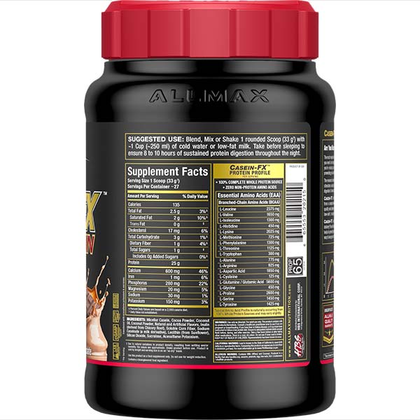 Proteína Casein-FX: 100 % fuente de caseína micelar