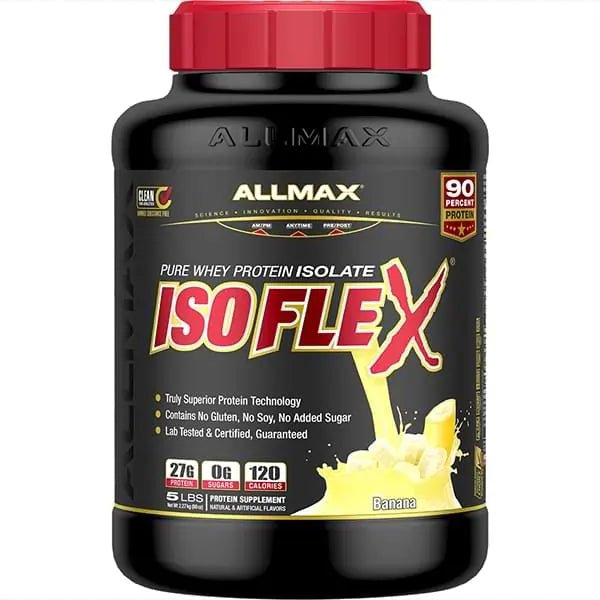 Allmax Isoflex Protein Powder: 100% Pure Whey Protein Isolate - Allmax Nutrition
