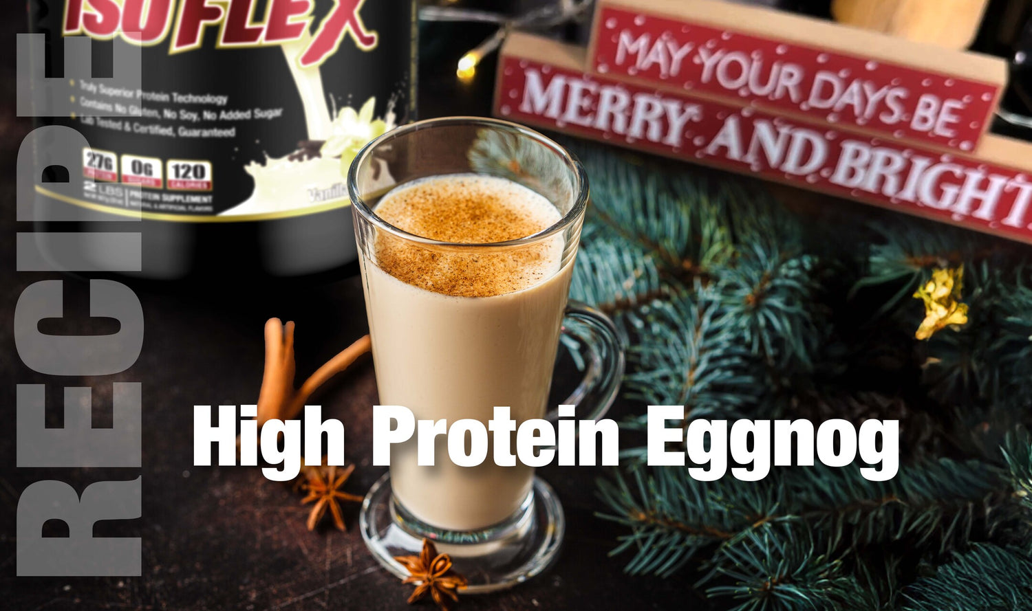 HIGH PROTEIN EGGNOG