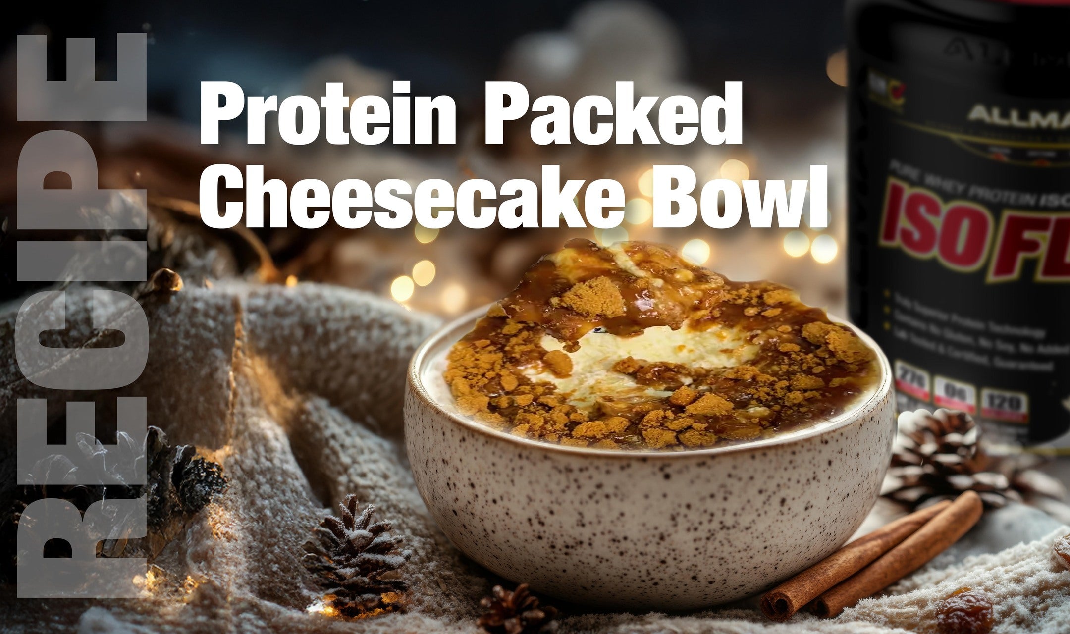 Protein Packed Cheesecake Bowl