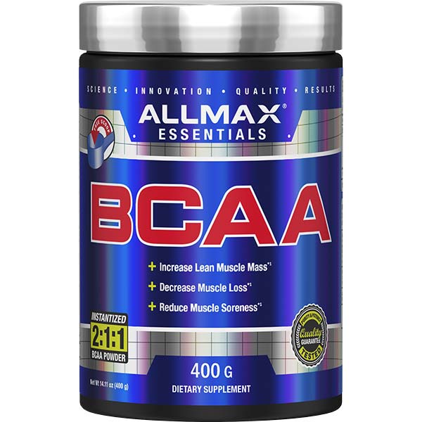 BCAA Powder by Allmax Nutrition in 400g size