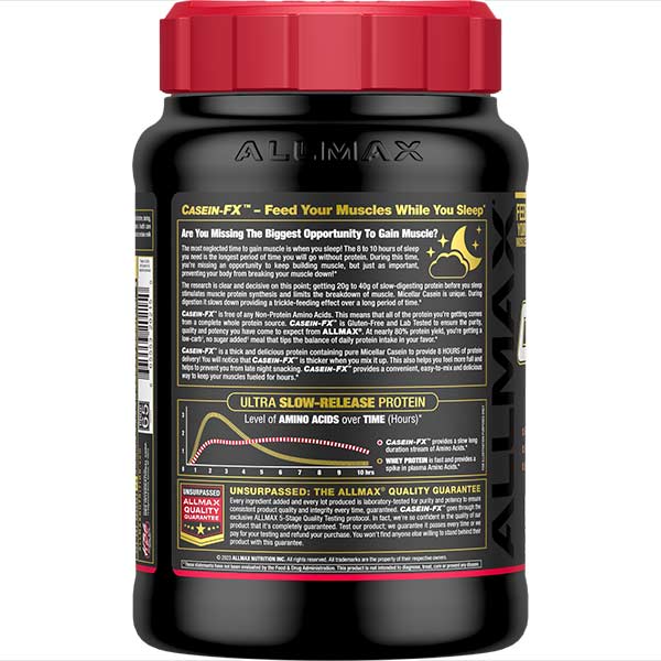 Casein-FX Protein: 100% Micellar Casein Source