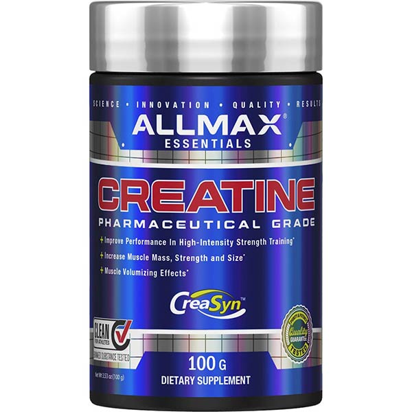Creatine by ALLMAX Nutrition in 100g Size.