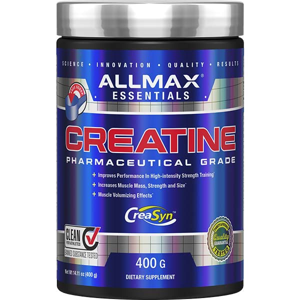 Creatine by ALLMAX Nutrition in 400g Size.