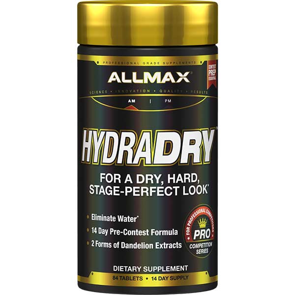 HydraDry by ALLMAX Nutrition in 84ct Size.