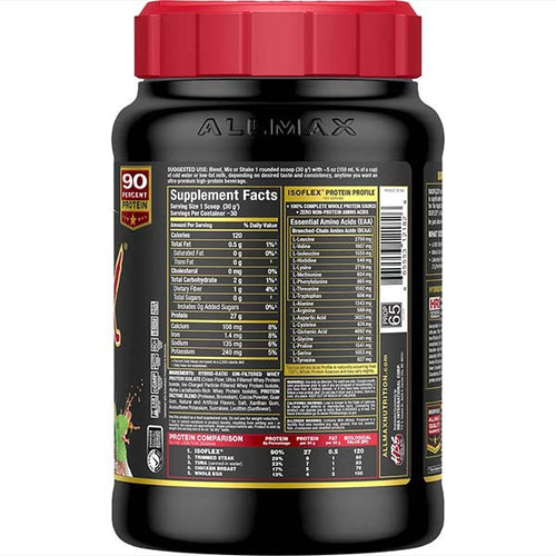 Isoflex Whey Protein Isolate Powder Allmax