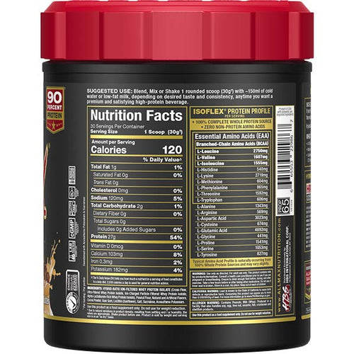 Isoflex Whey Protein Isolate Powder Allmax