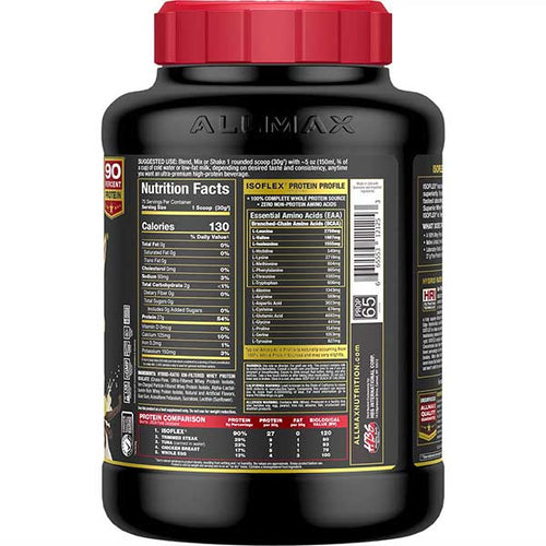 Isoflex Whey Protein Isolate Powder Allmax