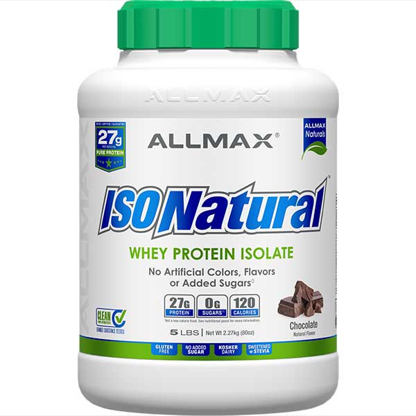 Isonatural: Natural Pure Whey Protein Isolate Powder