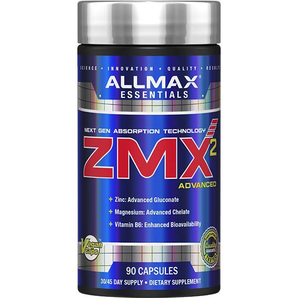 ZMX by ALLMAX Nutrition in 90ct Size.