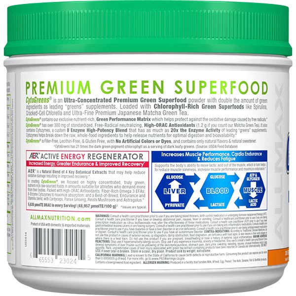 Cytogreens Super Green Powder