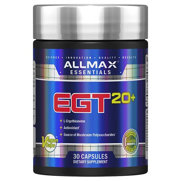 ALLMAX EGT20+ Supplement in 30 Capsules size