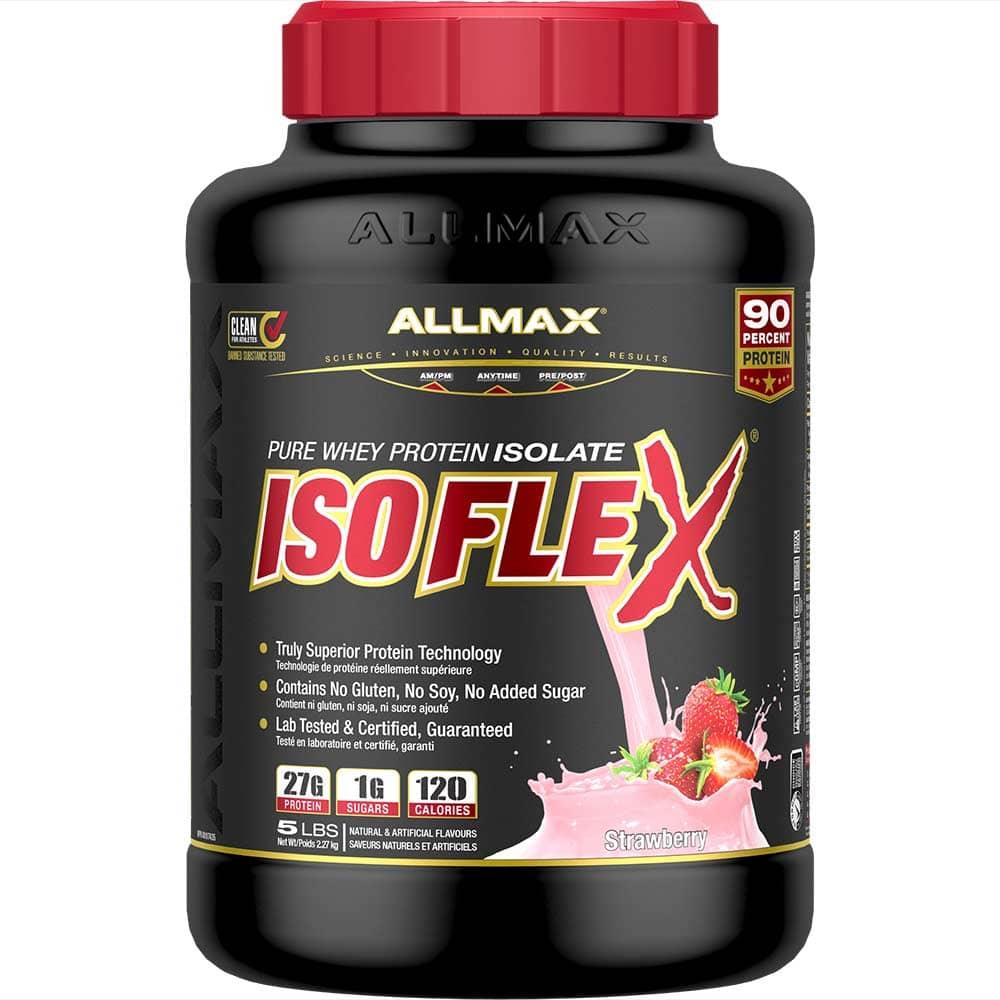 isoflex-whey-isolate-protein-powder-allmaxnutrition-5-lb-strawberry