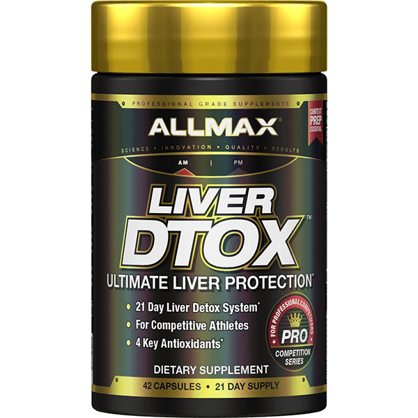 Liver D-Tox by ALLMAX Nutrition in 42ct Size.